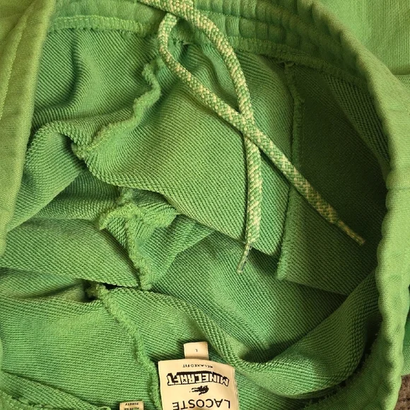 Unisex Lacoste x Minecraft Organic Cotton Fleece SweatpantsUnisex - Green - L - Picture 12 of 16
